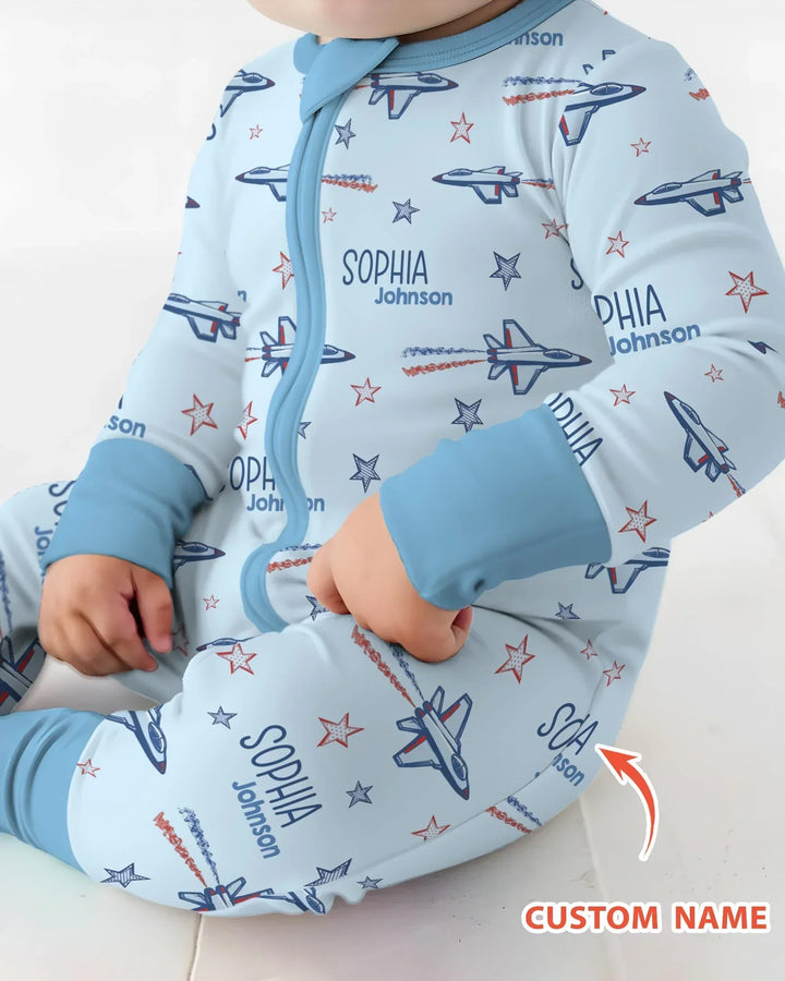 Gerippte Babykleidung mit individuellem Foto - Weich &amp; Skizzenhaft