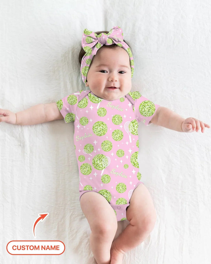 Gerippte Babykleidung mit individuellem Foto - Weich &amp; Skizzenhaft