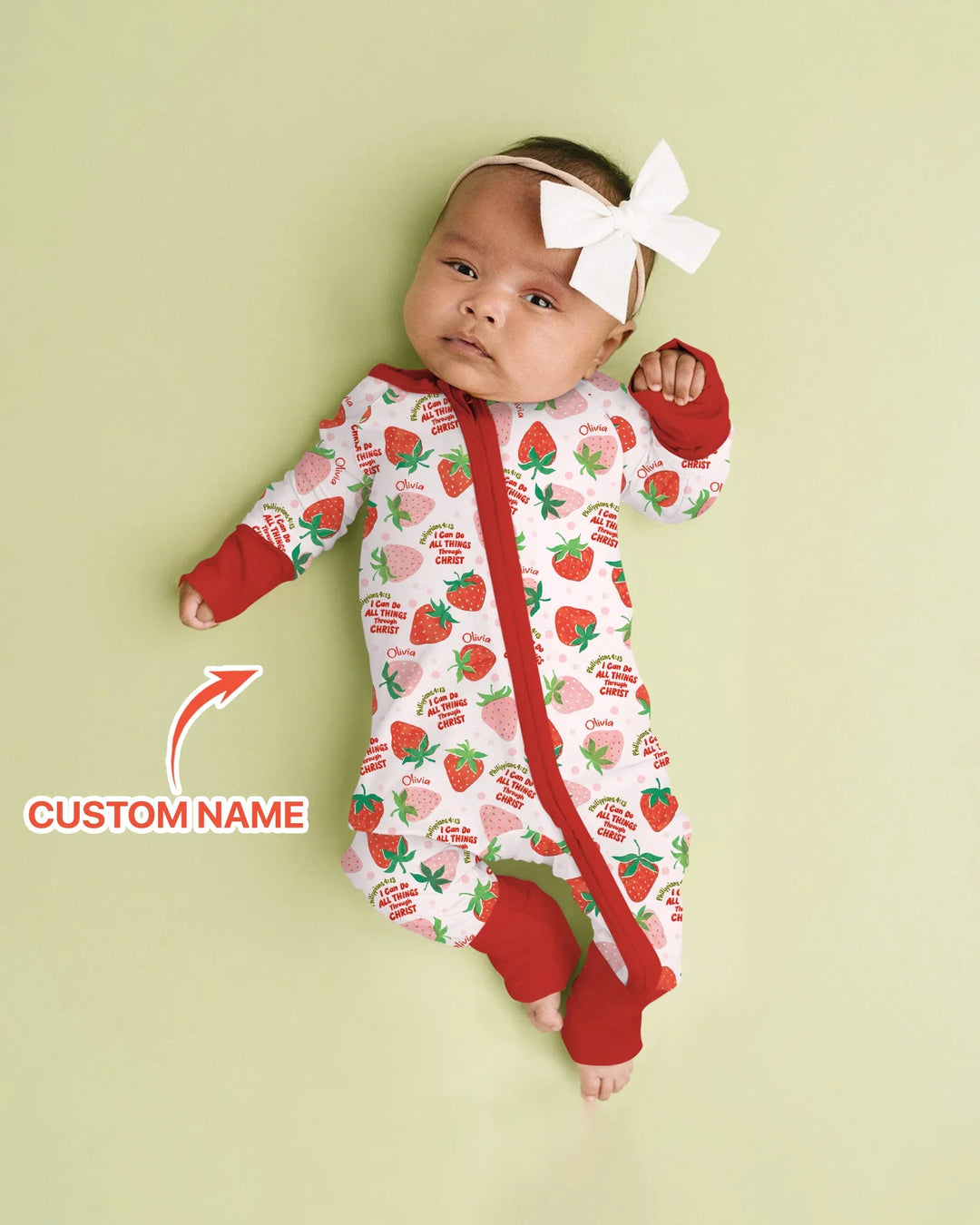 I Can Do All Things Through Christ Bamboo Convertible Zippy