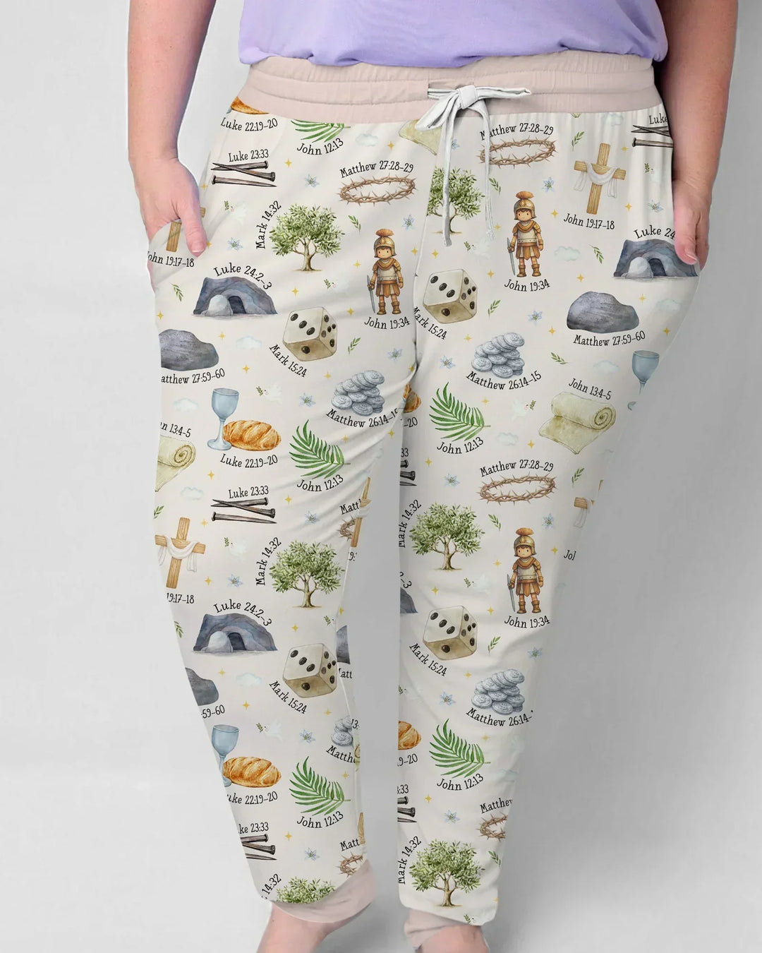 He Is Risen Family Matching Bamboo Women Pajama Set