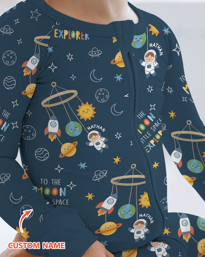 Little Astronaut Big Dream Bamboo Convertible Zippy