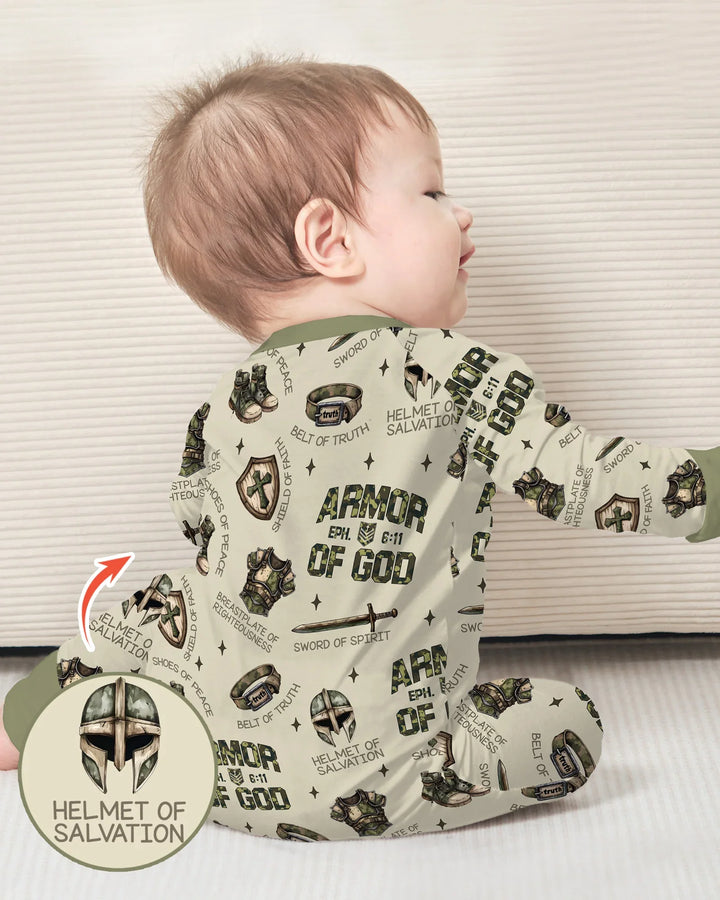 Gerippte Babykleidung mit individuellem Foto - Weich &amp; Skizzenhaft