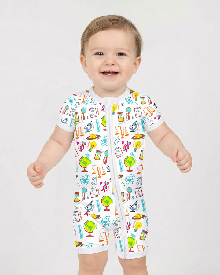Tiny Scientist Explores The World Bamboo Shorty Zippy