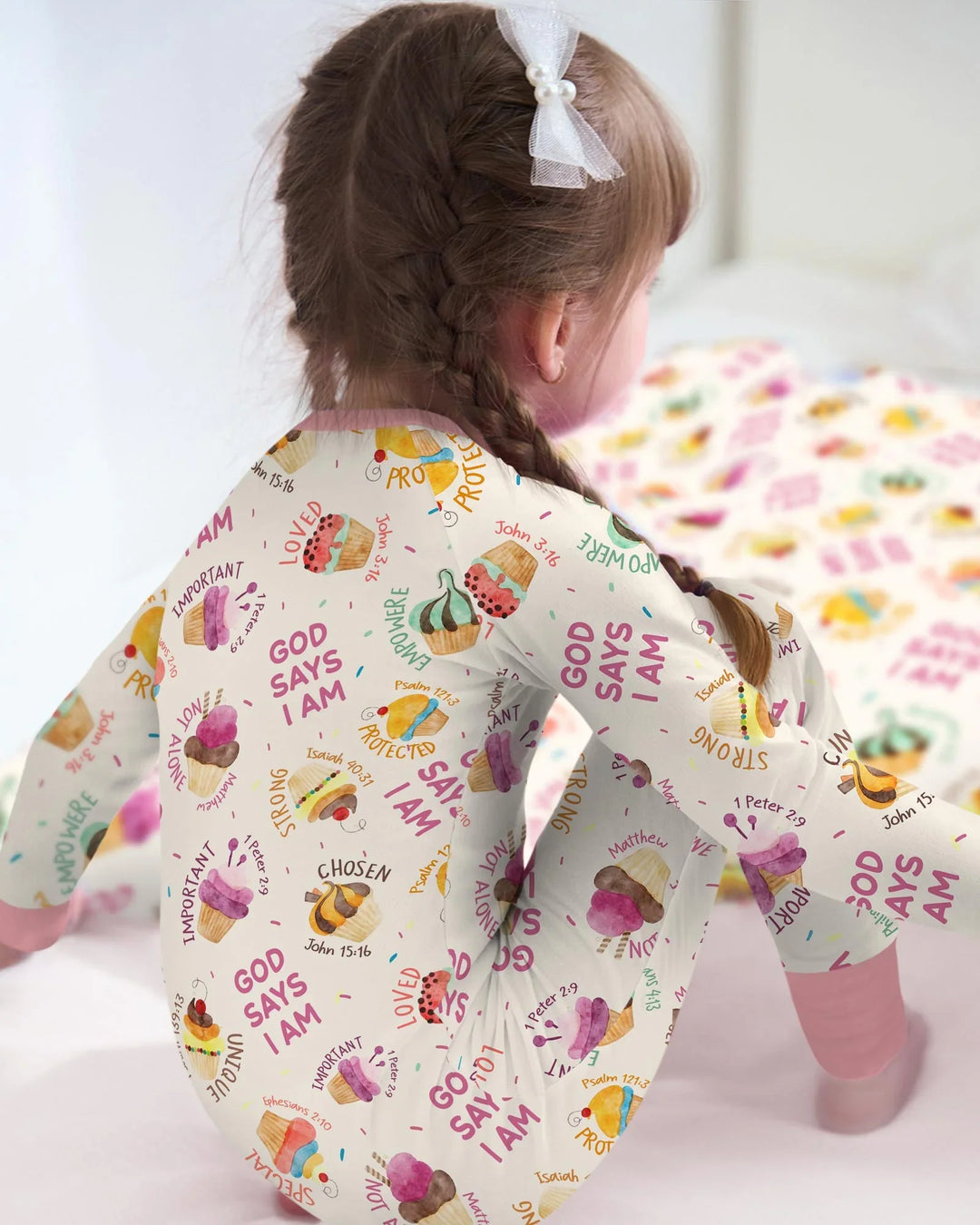Gerippte Babykleidung mit individuellem Foto - Weich &amp; Skizzenhaft