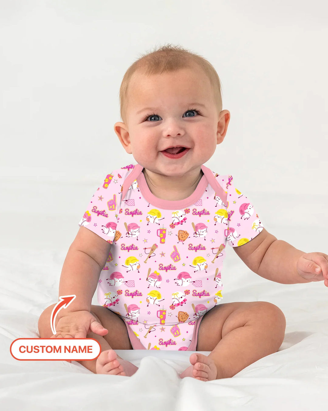 Baseball Mama and Mini Matching Bamboo Bodysuit
