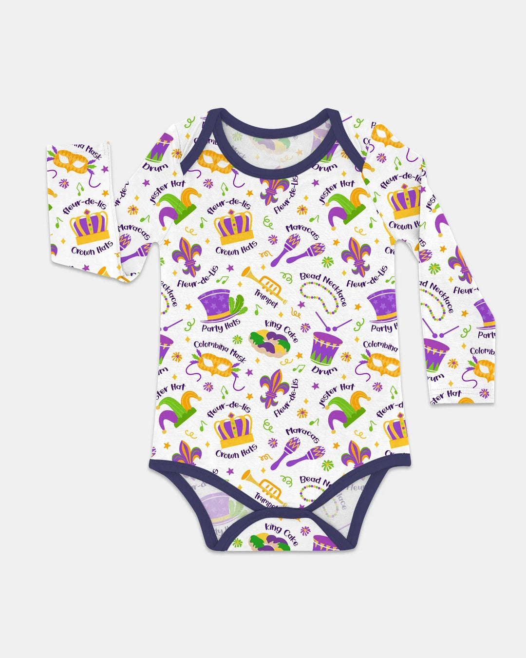 Gerippte Babykleidung mit individuellem Foto - Weich &amp; Skizzenhaft