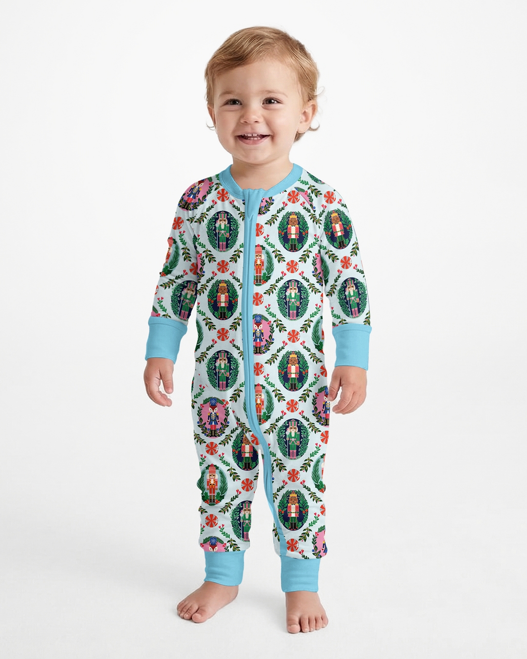 Whimsical Nutcracker Bamboo Convertible Zippy