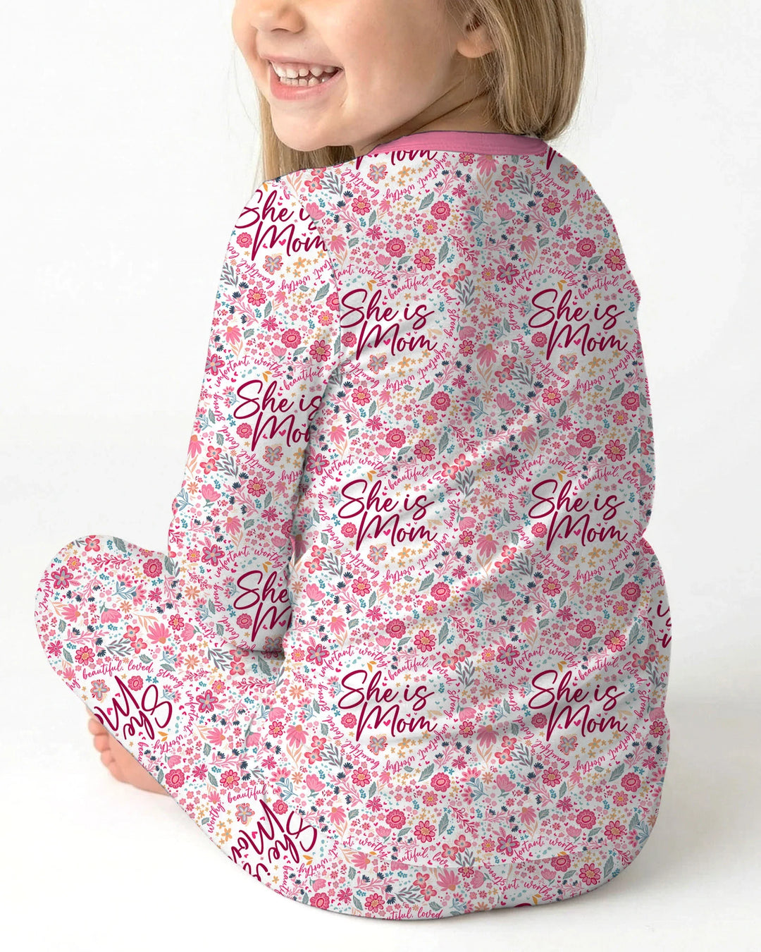 Zweiteiliges, kurzärmliges Pyjama-Set mit Marienkäfern