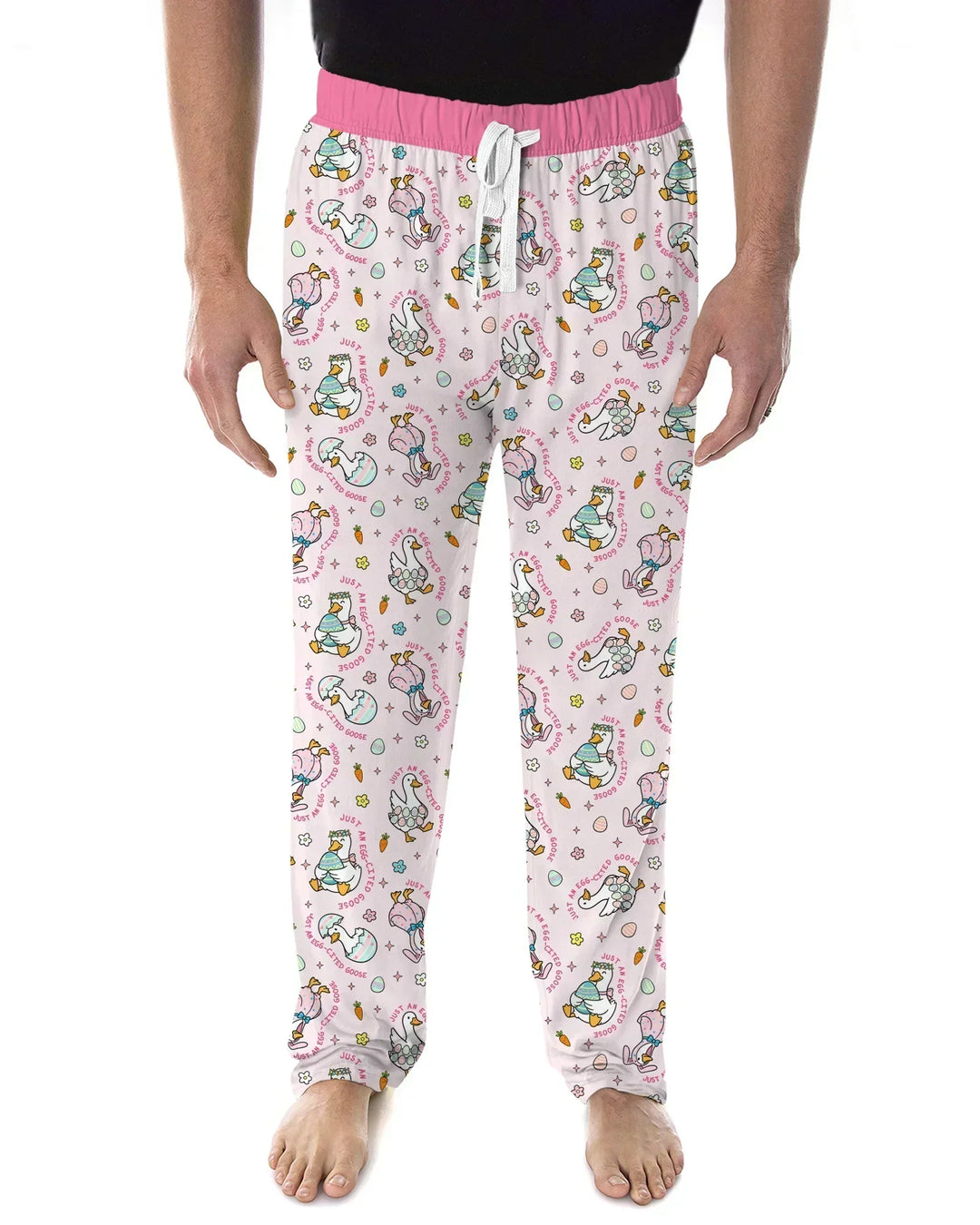 Easter Silly Goose Bamboo Men's Pajama Set