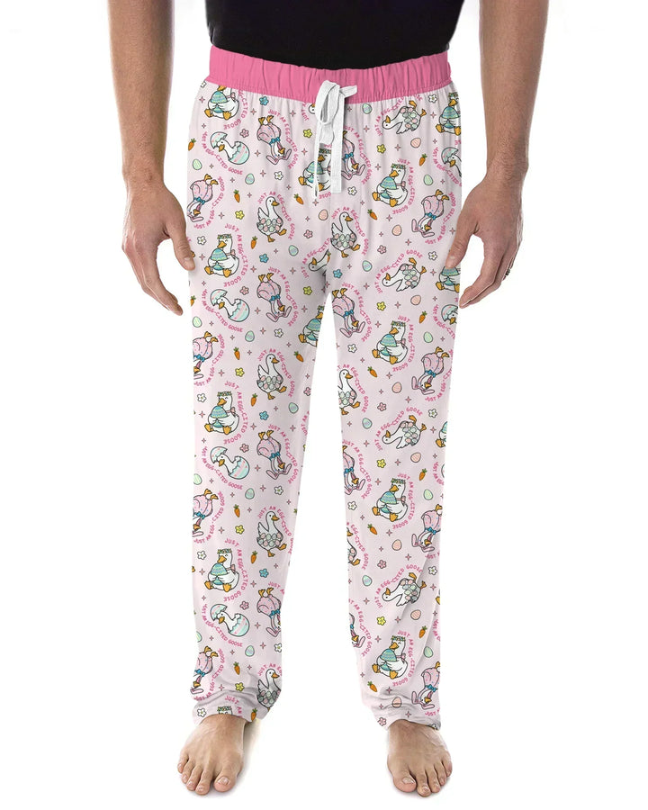 Easter Silly Goose Bamboo Men's Pajama Set