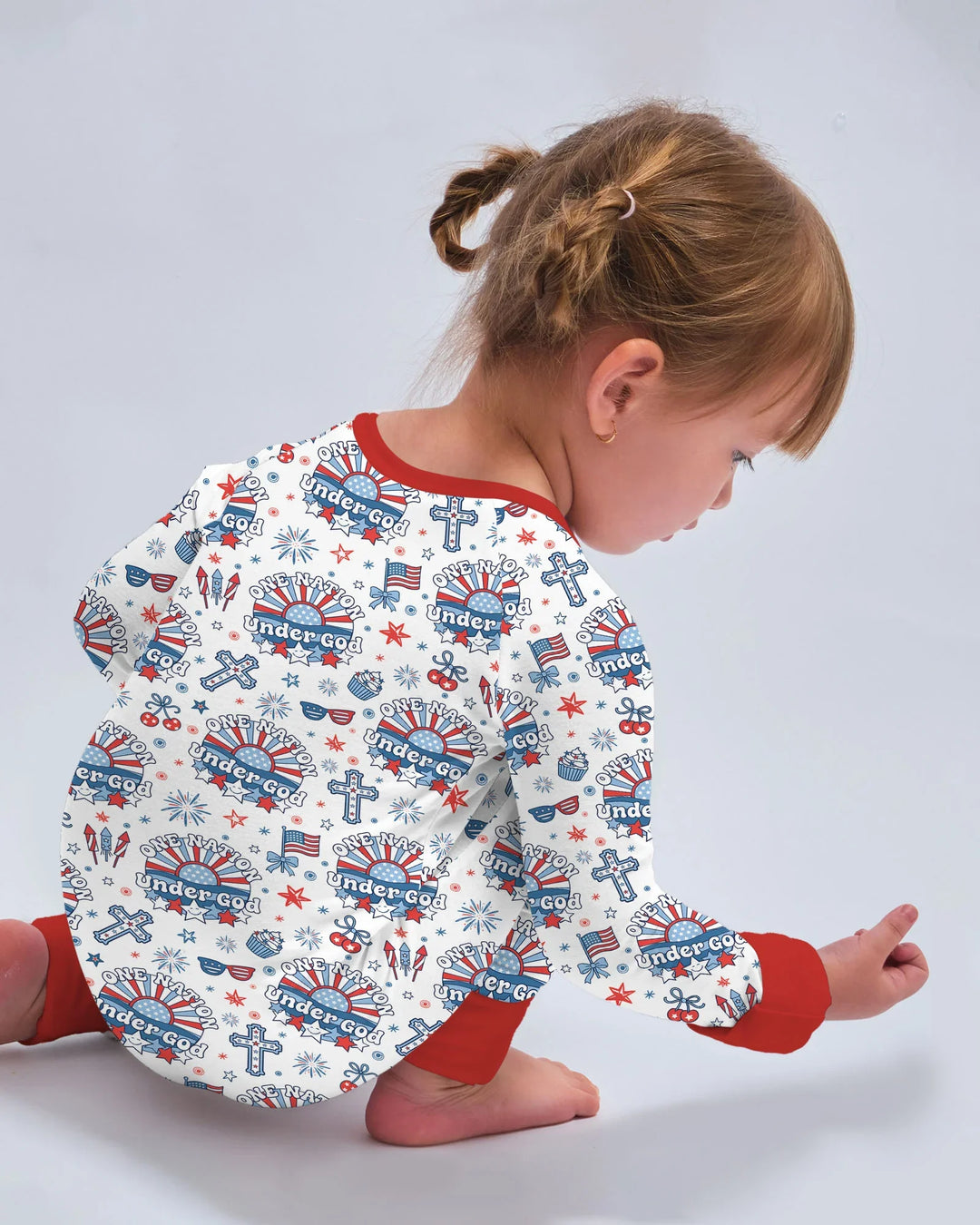 Gerippte Babykleidung mit individuellem Foto - Weich &amp; Skizzenhaft