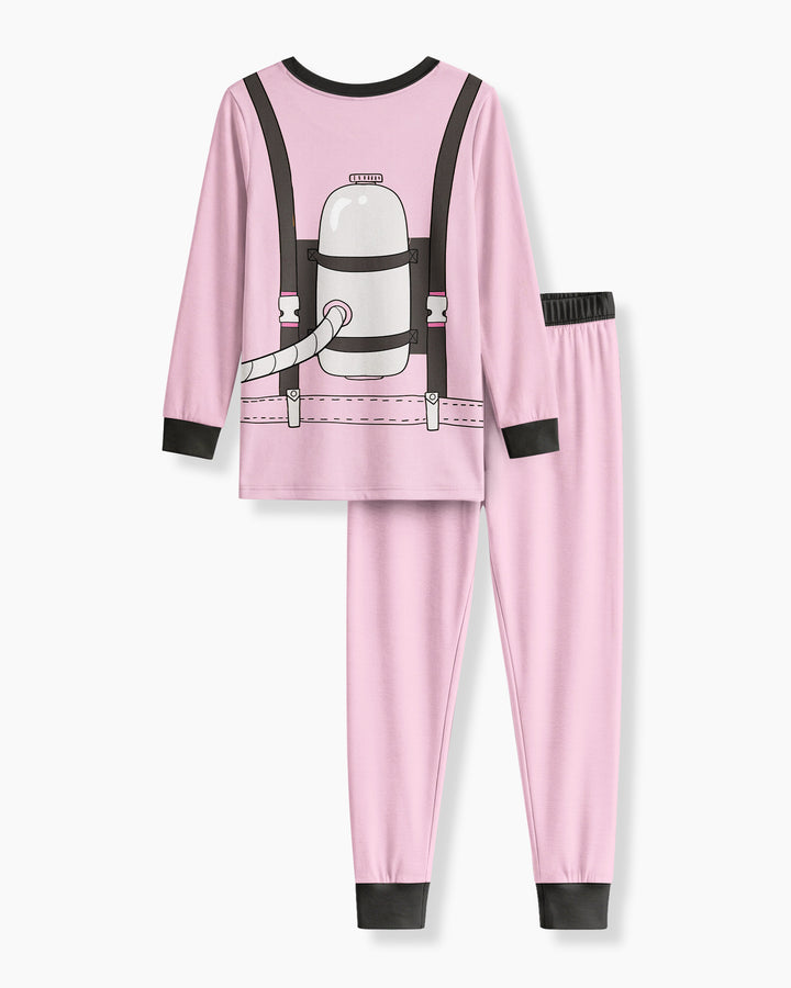 Future Astronaut Bamboo Two Piece Long Sleeve Pajama Set
