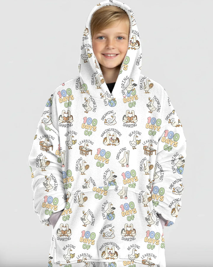 100 Days Of... Tragbarer Bambus-Deckenhoodie