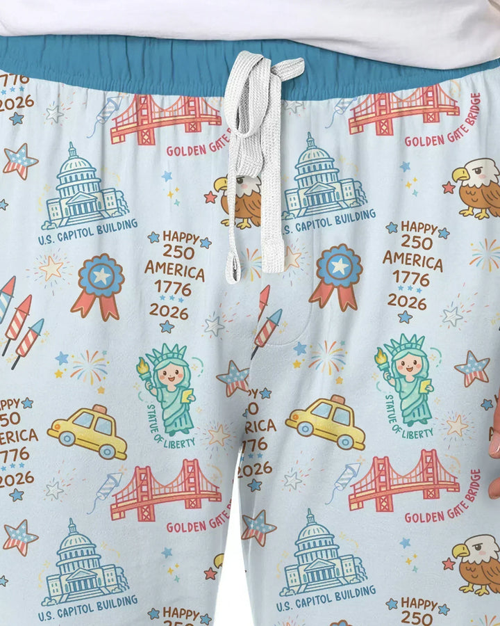 Vorlage Herren-Pyjama-Set
