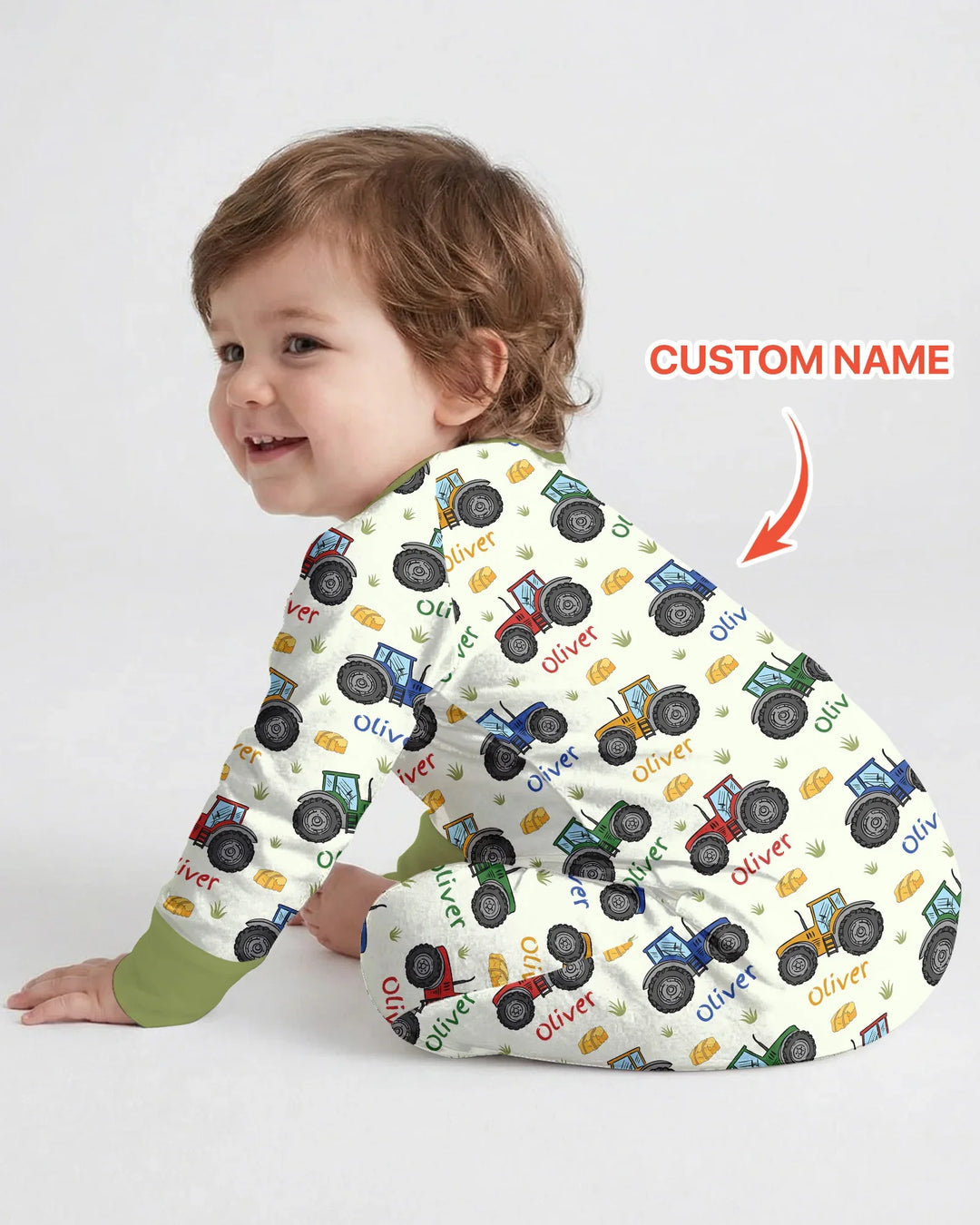 Custom Name A Little Dirt Never Hurt Bamboo Convertible Zippy