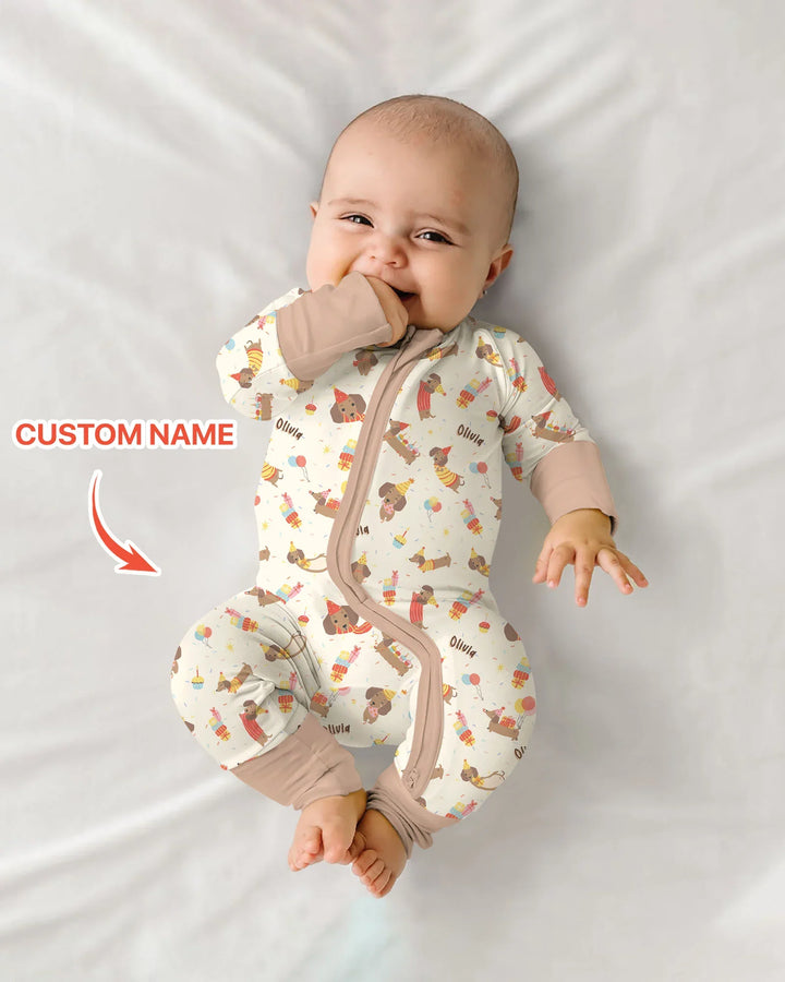 Gerippte Babykleidung mit individuellem Foto - Weich &amp; Skizzenhaft