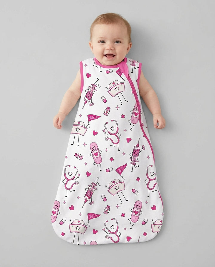 Cute Nurse Crew Bamboo Sleep Bag