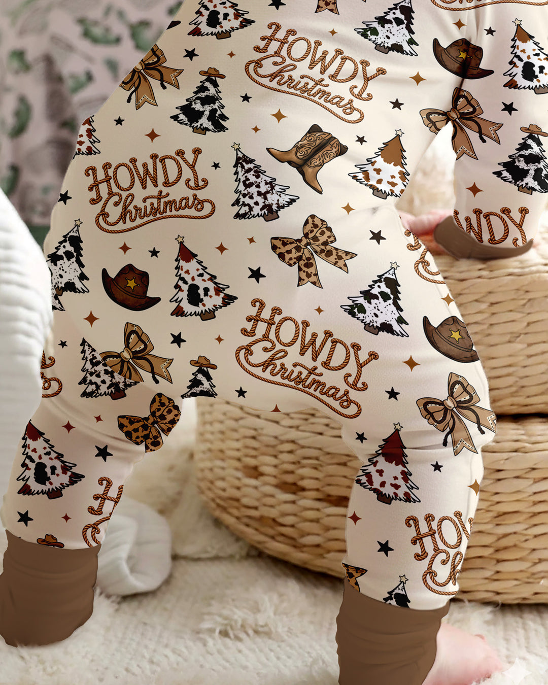 Coquette Western Howdy Christmas Bamboo Convertible Zippy