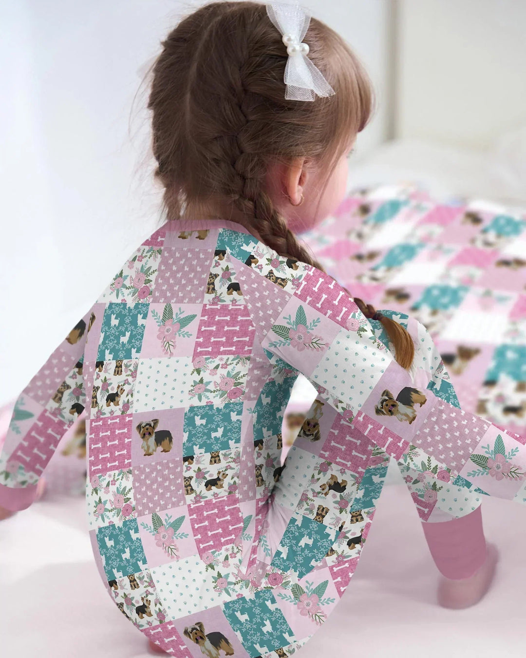 Gerippte Babykleidung mit individuellem Foto - Weich &amp; Skizzenhaft