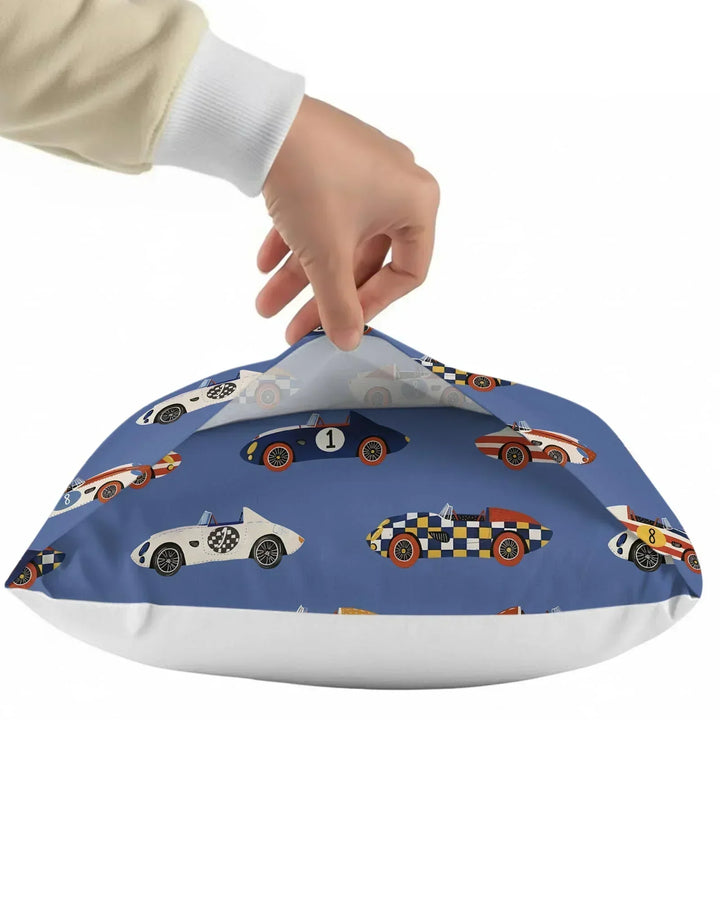 Stock Car Race Bamboo Pillow Case