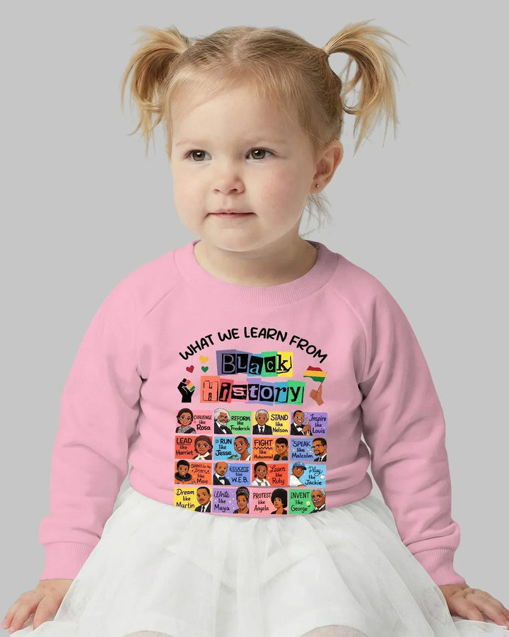 Black History Month Bambus Crewneck Sweatshirt