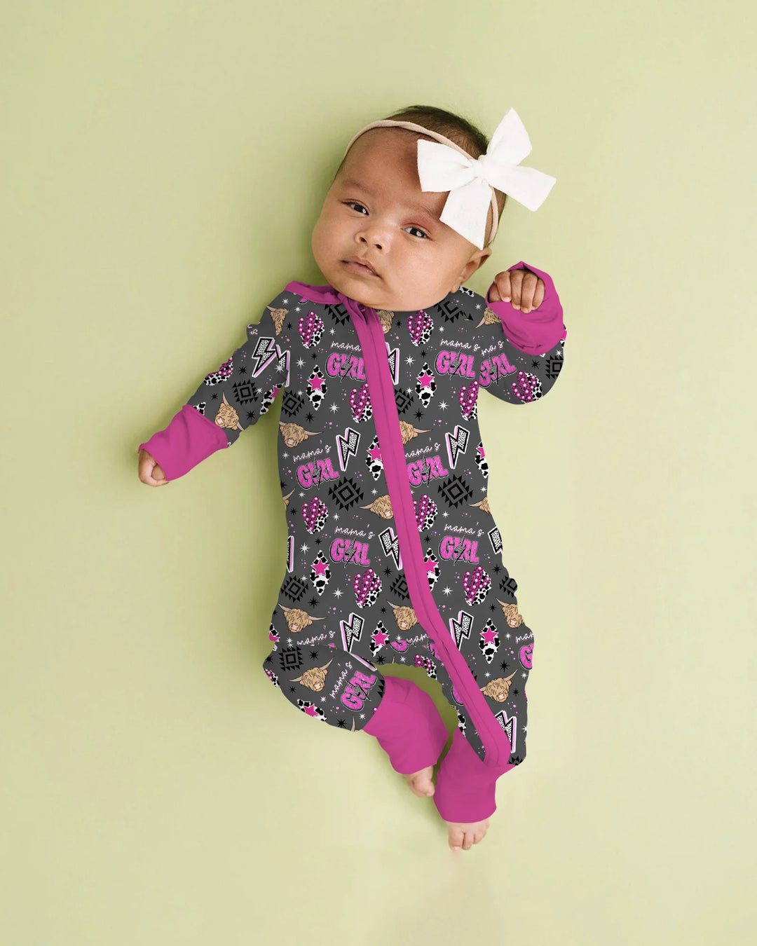 Gerippte Babykleidung mit individuellem Foto - Weich &amp; Skizzenhaft