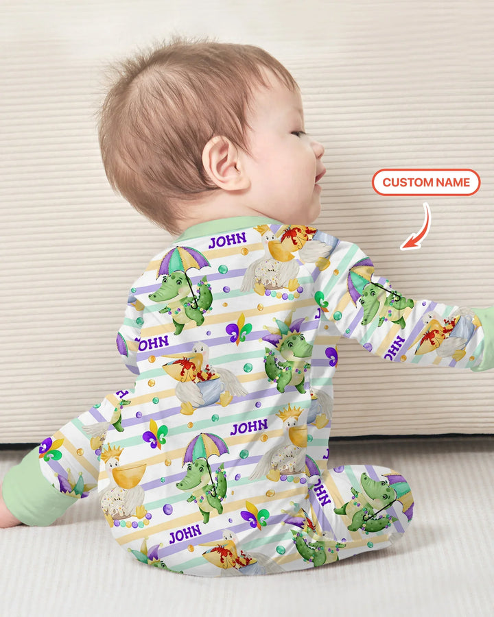Gerippte Babykleidung mit individuellem Foto - Weich &amp; Skizzenhaft