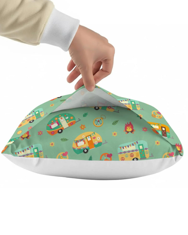 Happy Little Camper Bamboo Pillow Case
