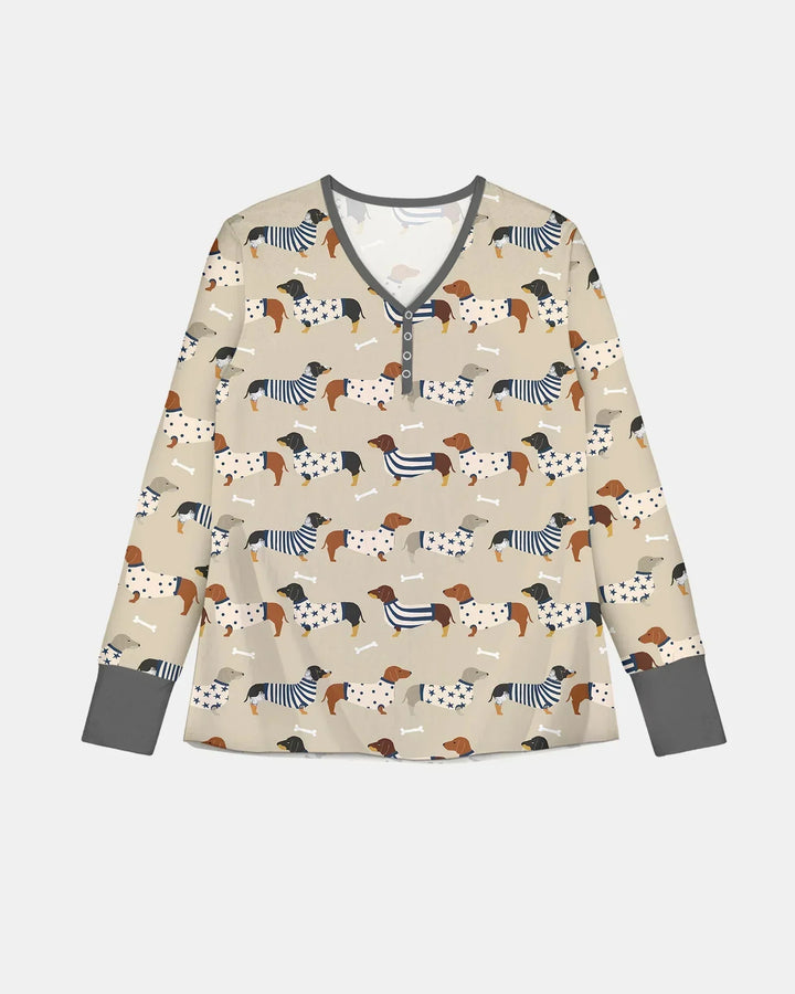 Niedliches Wiener Bamboo Damen Pyjama Set