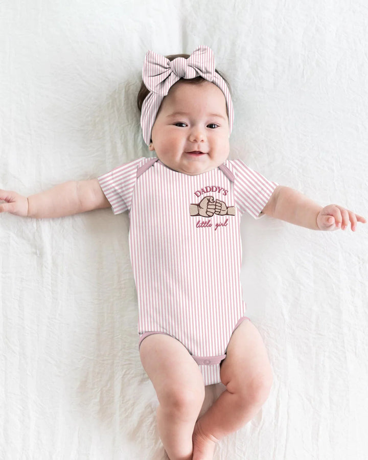 Gerippte Babykleidung mit individuellem Foto - Weich &amp; Skizzenhaft