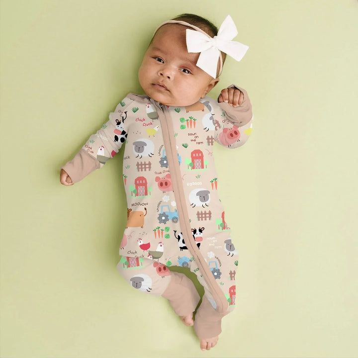 Gerippte Babykleidung mit individuellem Foto - Weich &amp; Skizzenhaft
