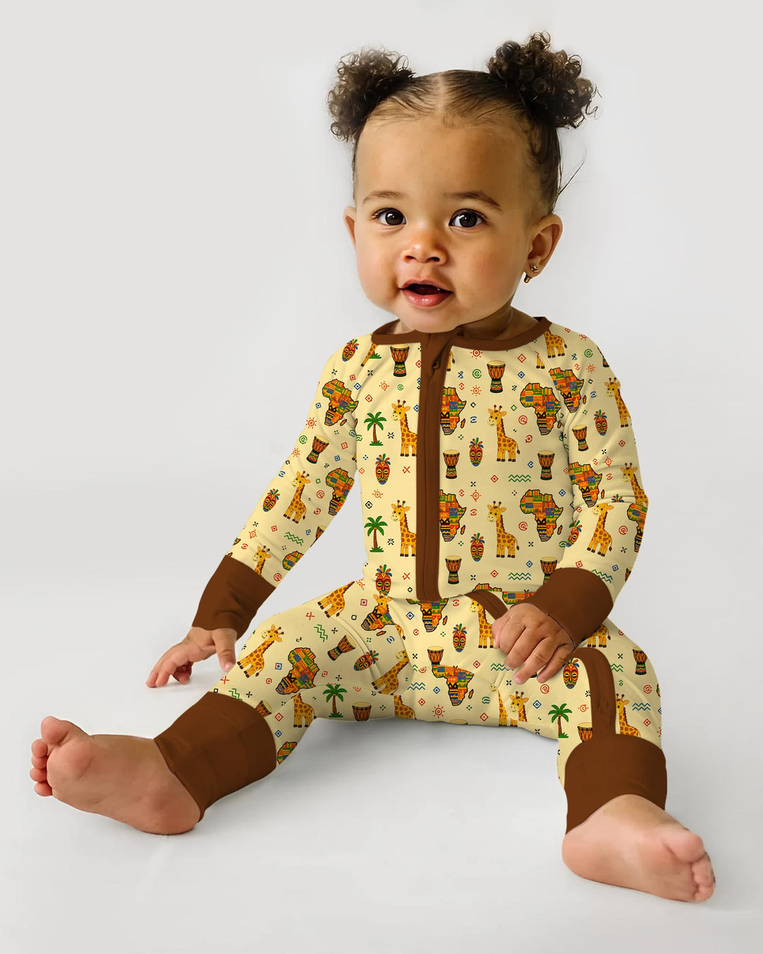 Gerippte Babykleidung mit individuellem Foto - Weich &amp; Skizzenhaft