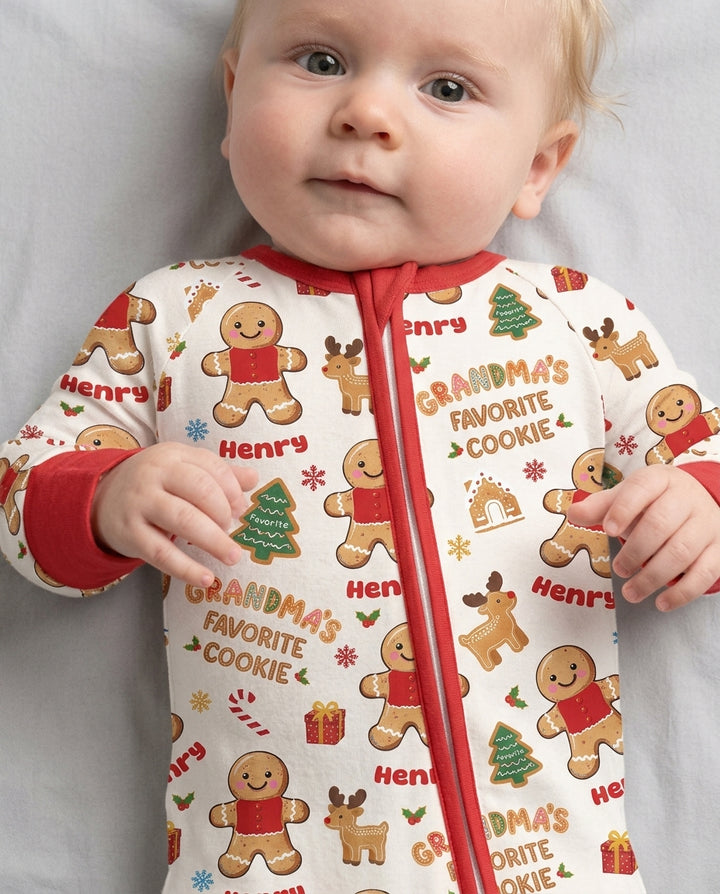 Personalized Grandma's Favorite Cookie Bamboo Convertible Zippy