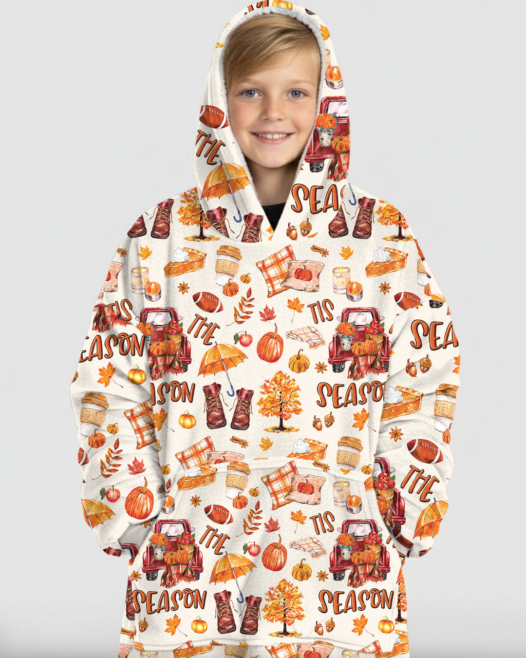 Benutzerdefinierter Bambus-Deckenhoodie (Vorlage)