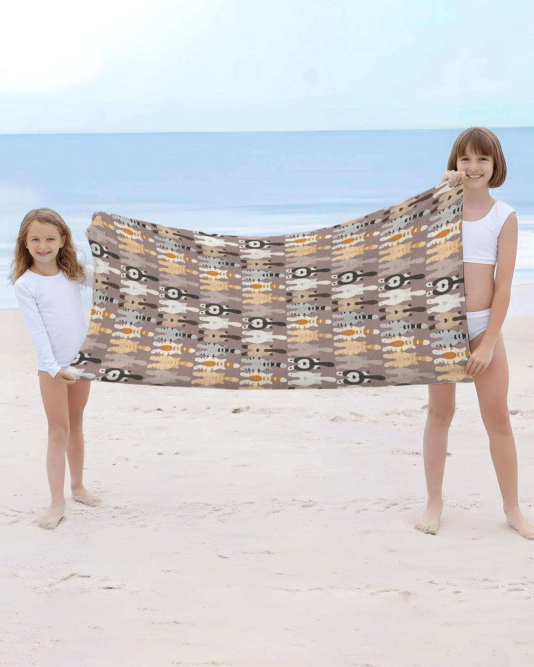 Cheeky Tails Bamboo Beach Towel