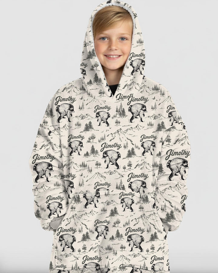 Benutzerdefinierter Bambus-Deckenhoodie (Vorlage)
