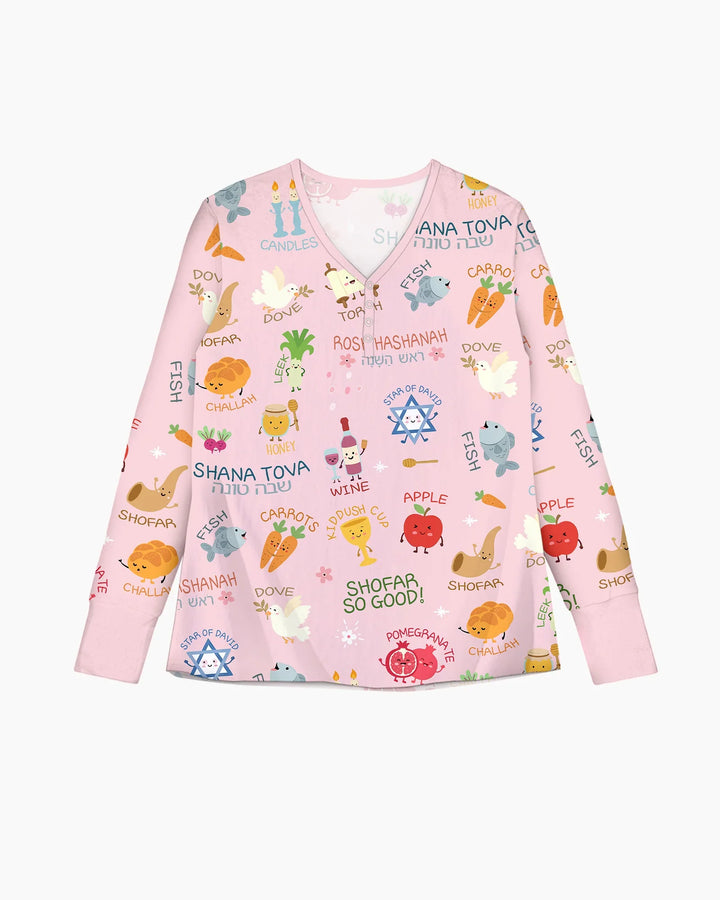 Vorlage Bambus Damen Pyjama Set