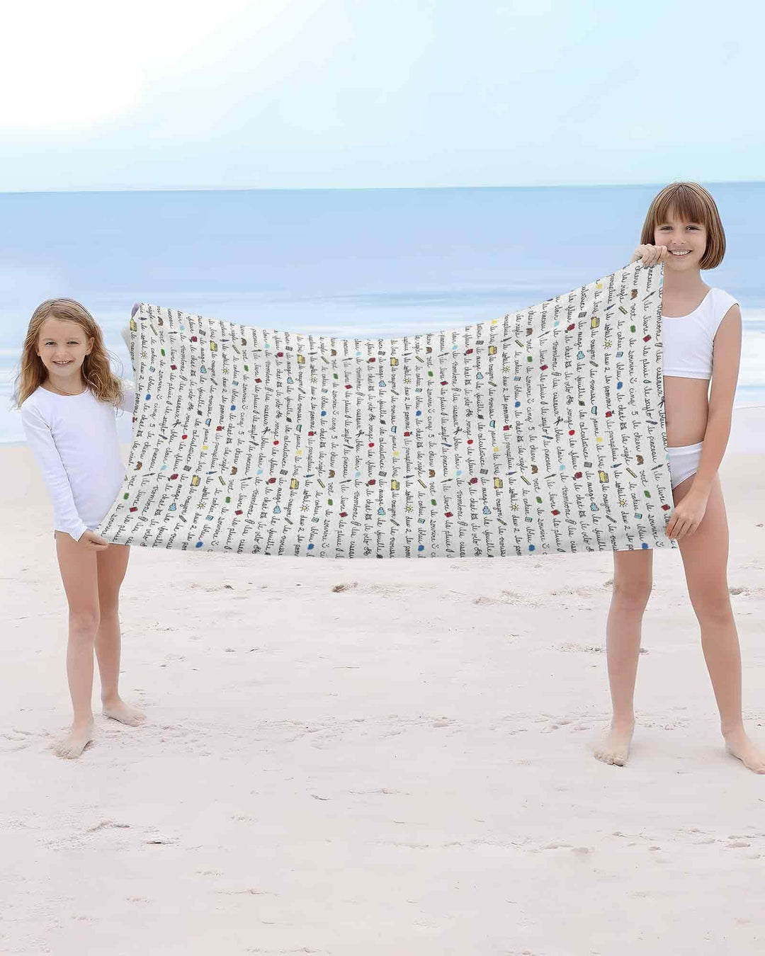 Vorlage Bambus-Strandtuch