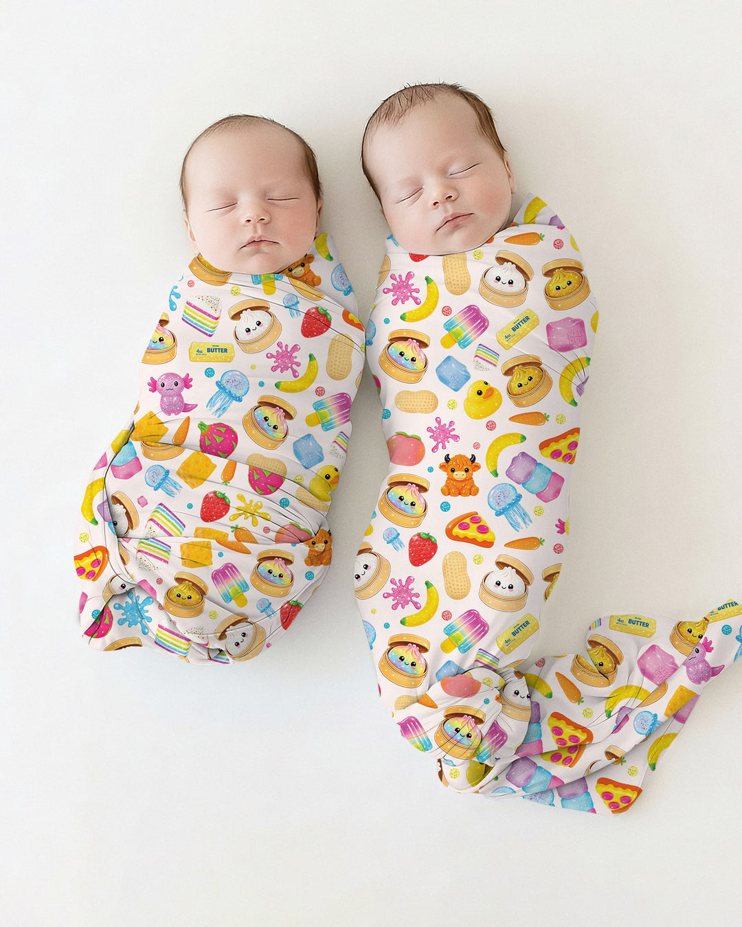 In My Squishies Era swaddle blanket