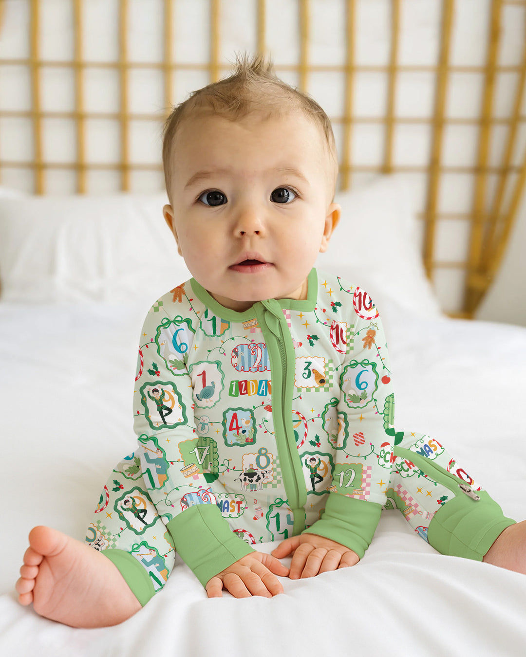12 Christmas Prayers Bamboo Convertible Zippy