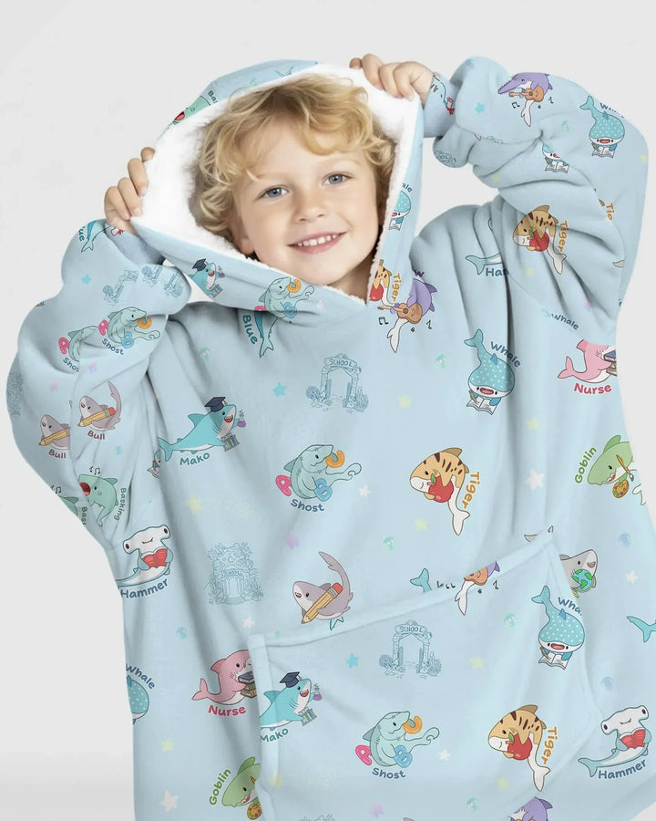 Benutzerdefinierter Bambus-Deckenhoodie (Vorlage)