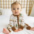 Gerippte Babykleidung mit individuellem Foto - Weich &amp; Skizzenhaft