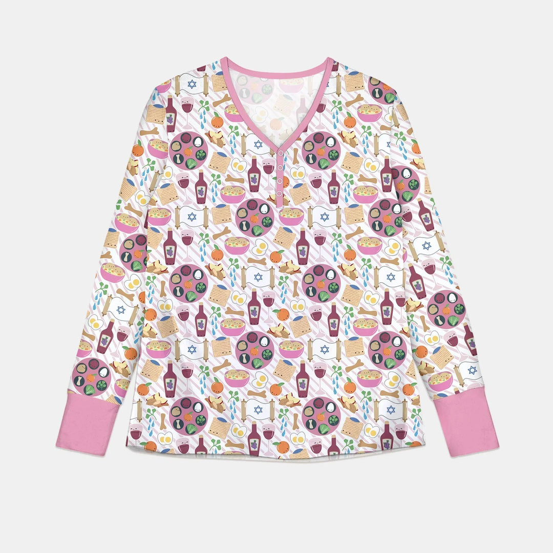 Vorlage für individuelles Damen-Pyjama-Set