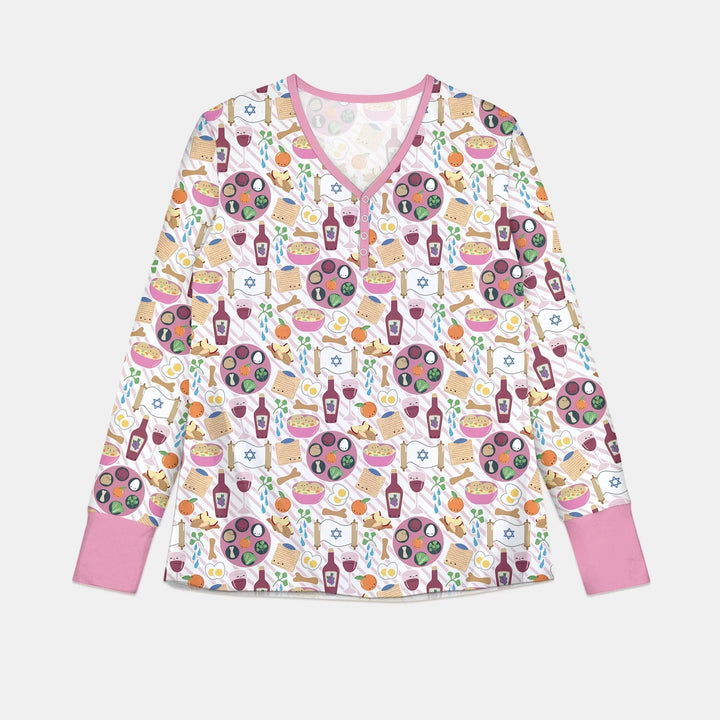 Vorlage für individuelles Damen-Pyjama-Set