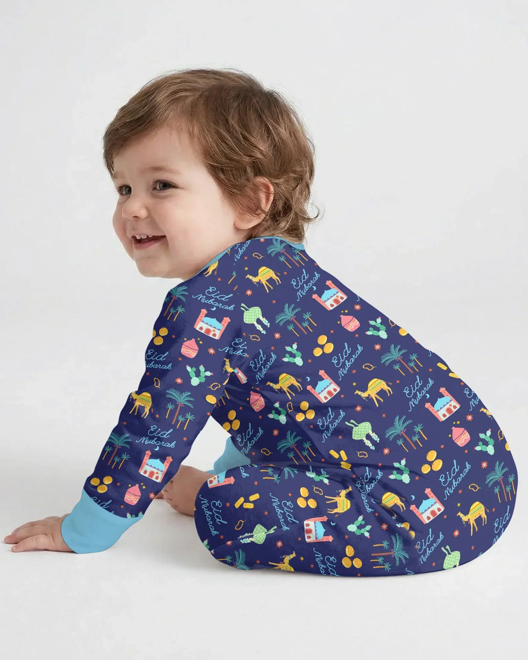 Gerippte Babykleidung mit individuellem Foto - Weich &amp; Skizzenhaft
