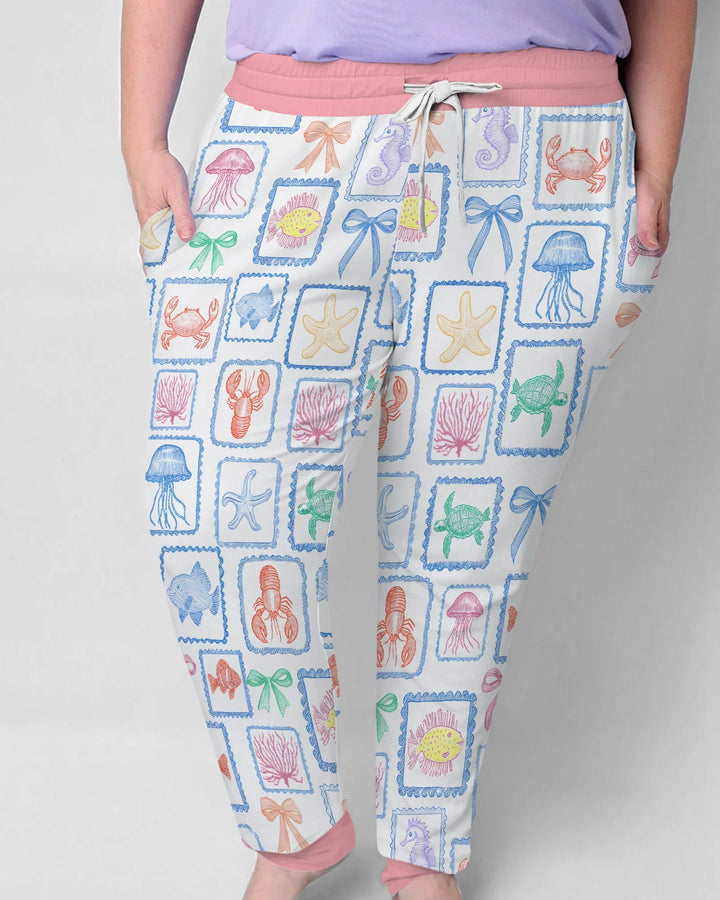 Vorlage Bambus Damen Pyjama Set