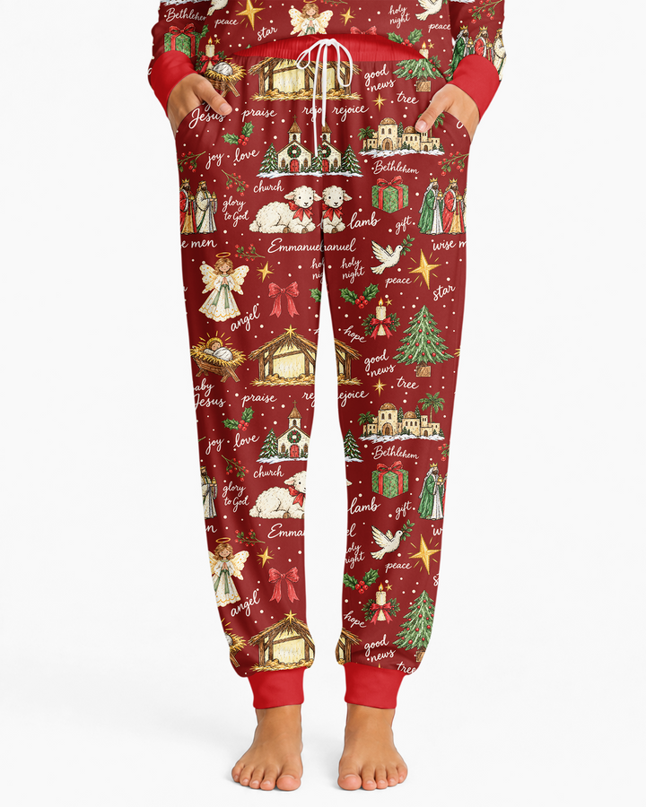 Tis The Season Family Matching Bamboo Women Pajama Set
