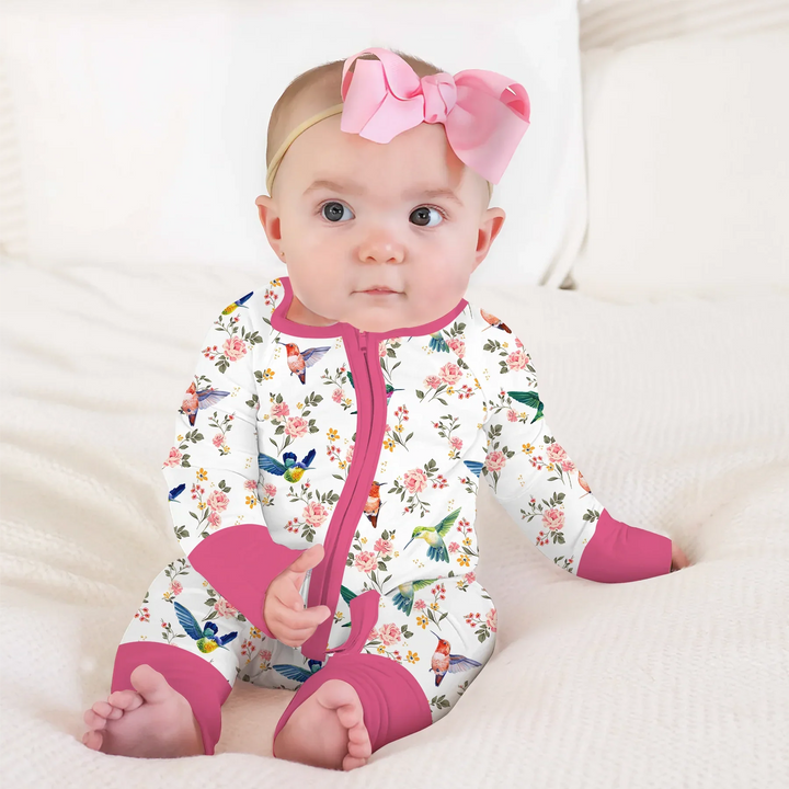 Gerippte Babykleidung mit individuellem Foto - Weich &amp; Skizzenhaft