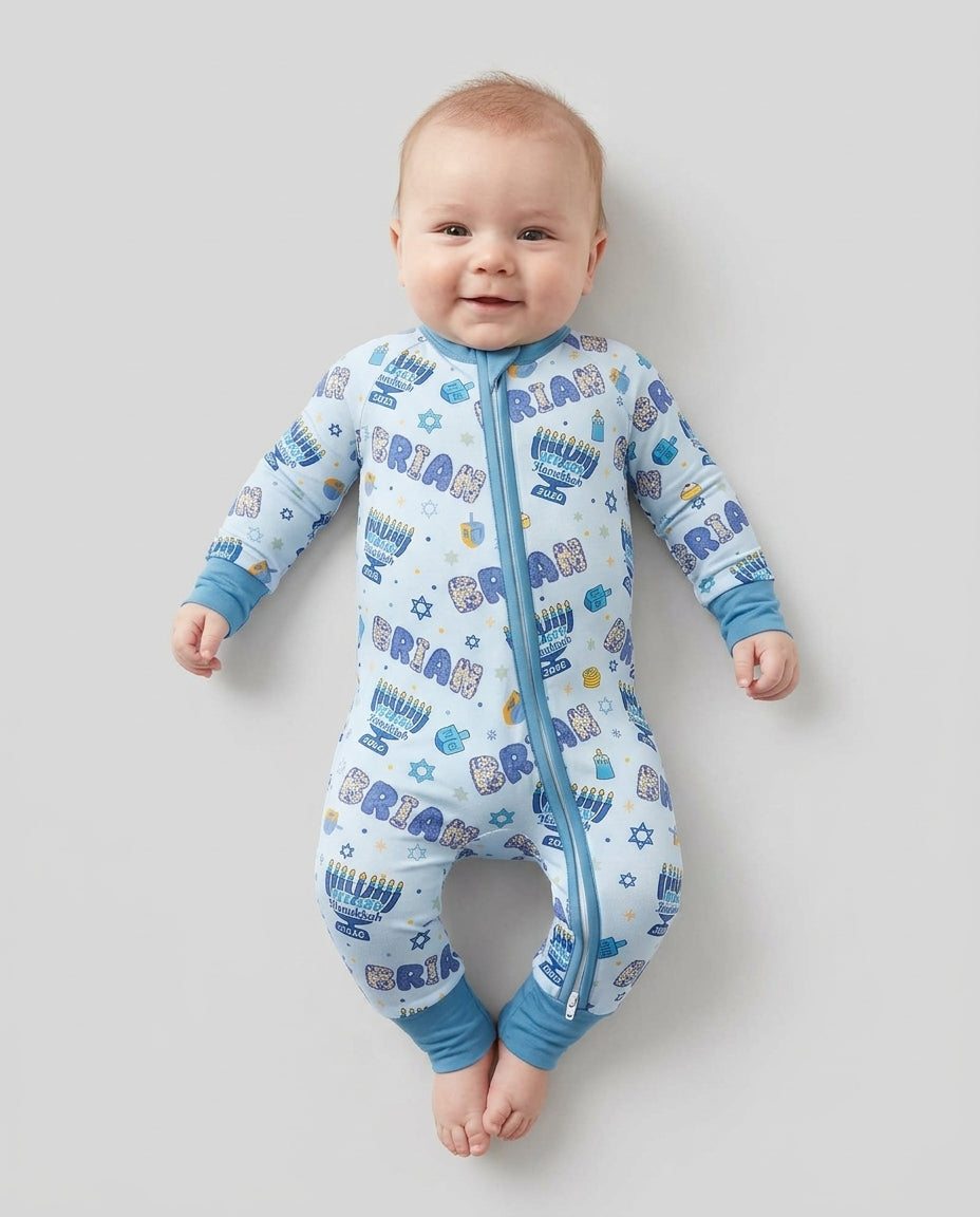 Gerippte Babykleidung mit individuellem Foto - Weich &amp; Skizzenhaft