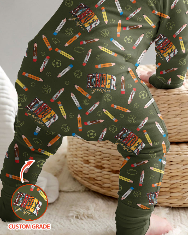 Gerippte Babykleidung mit individuellem Foto - Weich &amp; Skizzenhaft